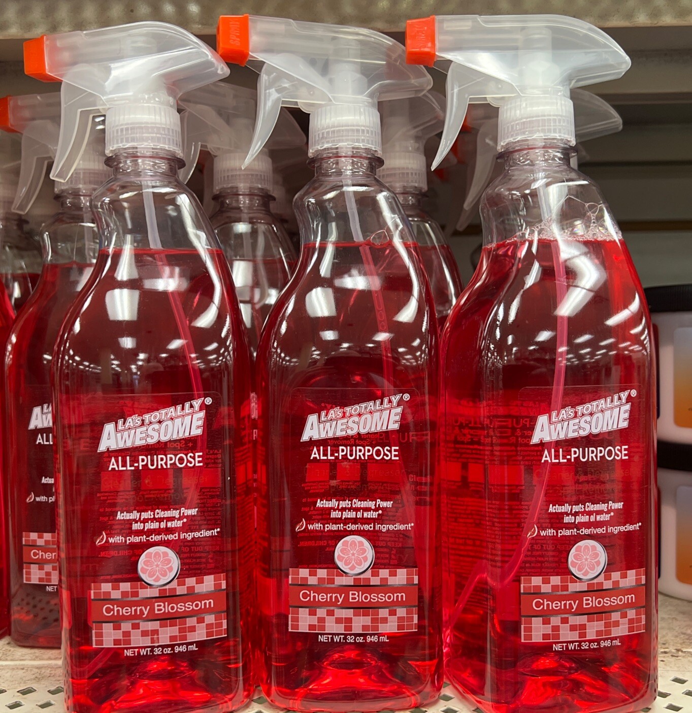 3 Pack LA’s Totally Awesome All Purpose Cleaner Cherry Blossom 32oz