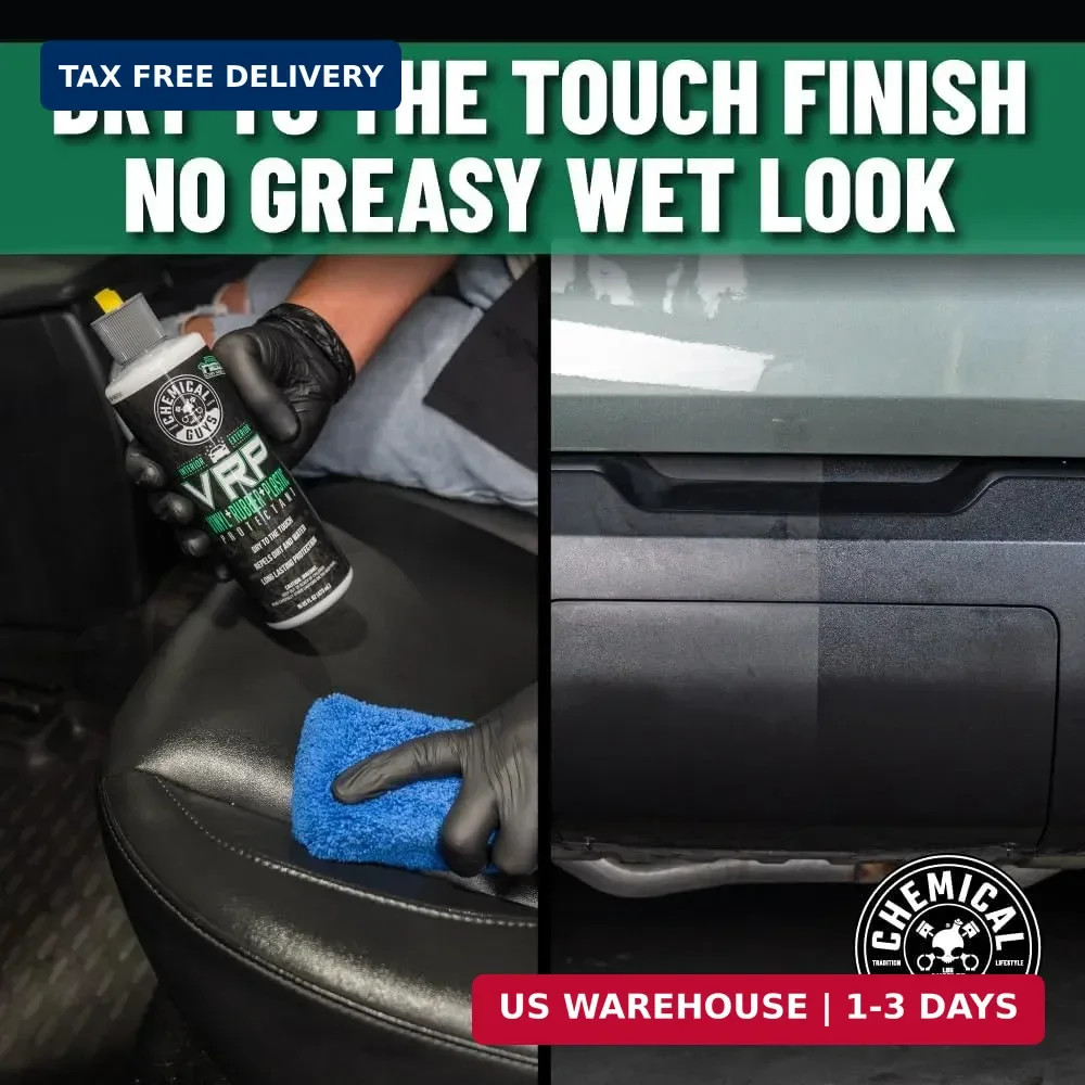 Chemical Guys VRP Vinyl, Rubber and Plastic Protectant, Super Shine Dressing for