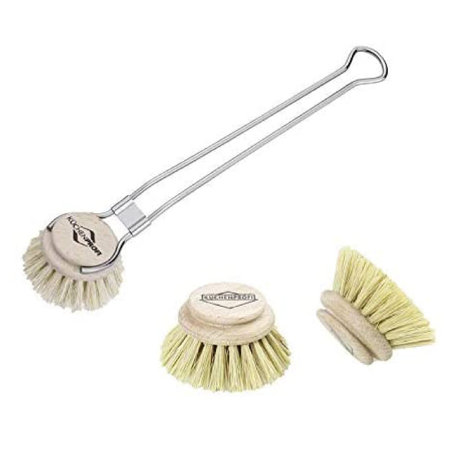 Kuchenprofi Classic Dishwashing Brush 2 PCS Replacement Refill Kitchen Sink