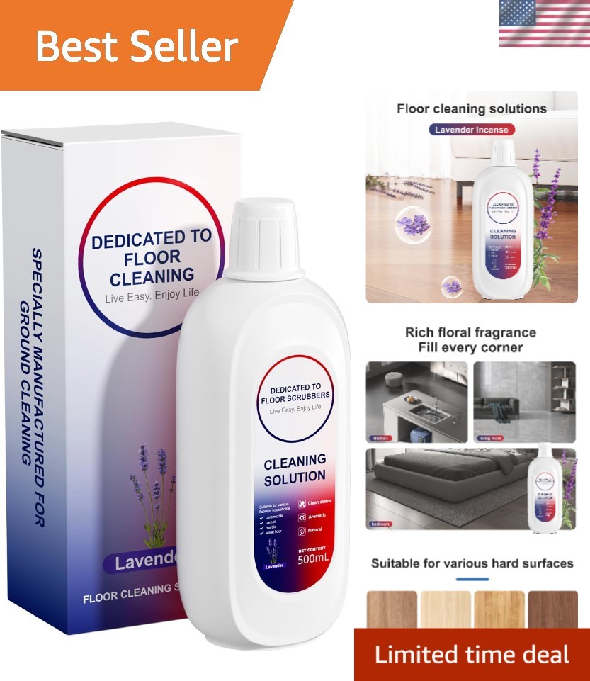 Deep Clean Floor Solution Compatible with Tineco – Multi-Surface Use in Lavender