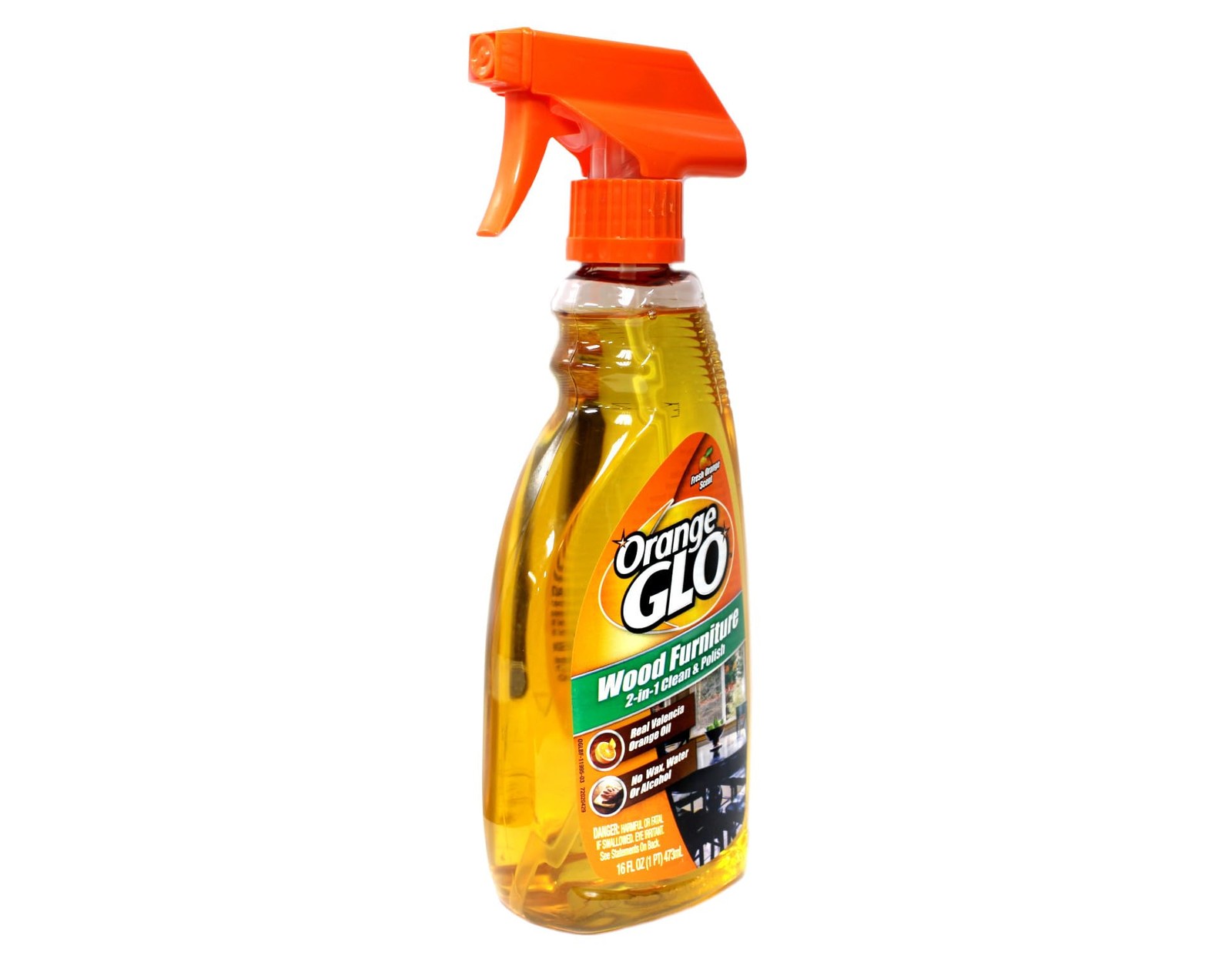 Orange Glo Wood Furniture 2-in-1 Clean & Polish 48 Fl Oz (Pack of 1),