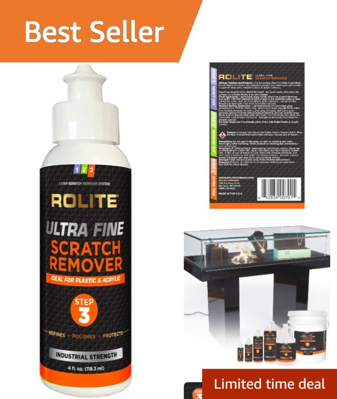 4oz Ultra Fine Scratch Remover for Marine Strataglass & Aquariums