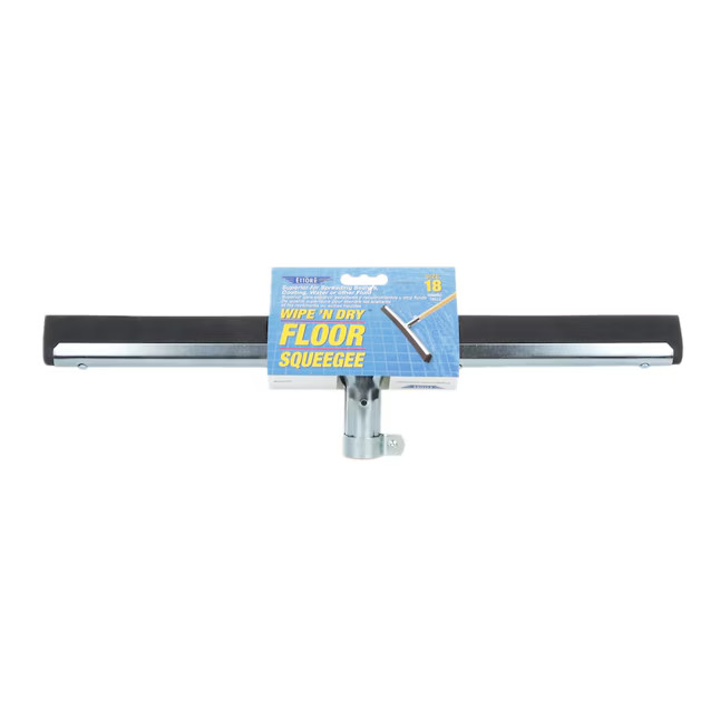 Ettore Wipe’N Dry Foam rubber Floor Squeegee