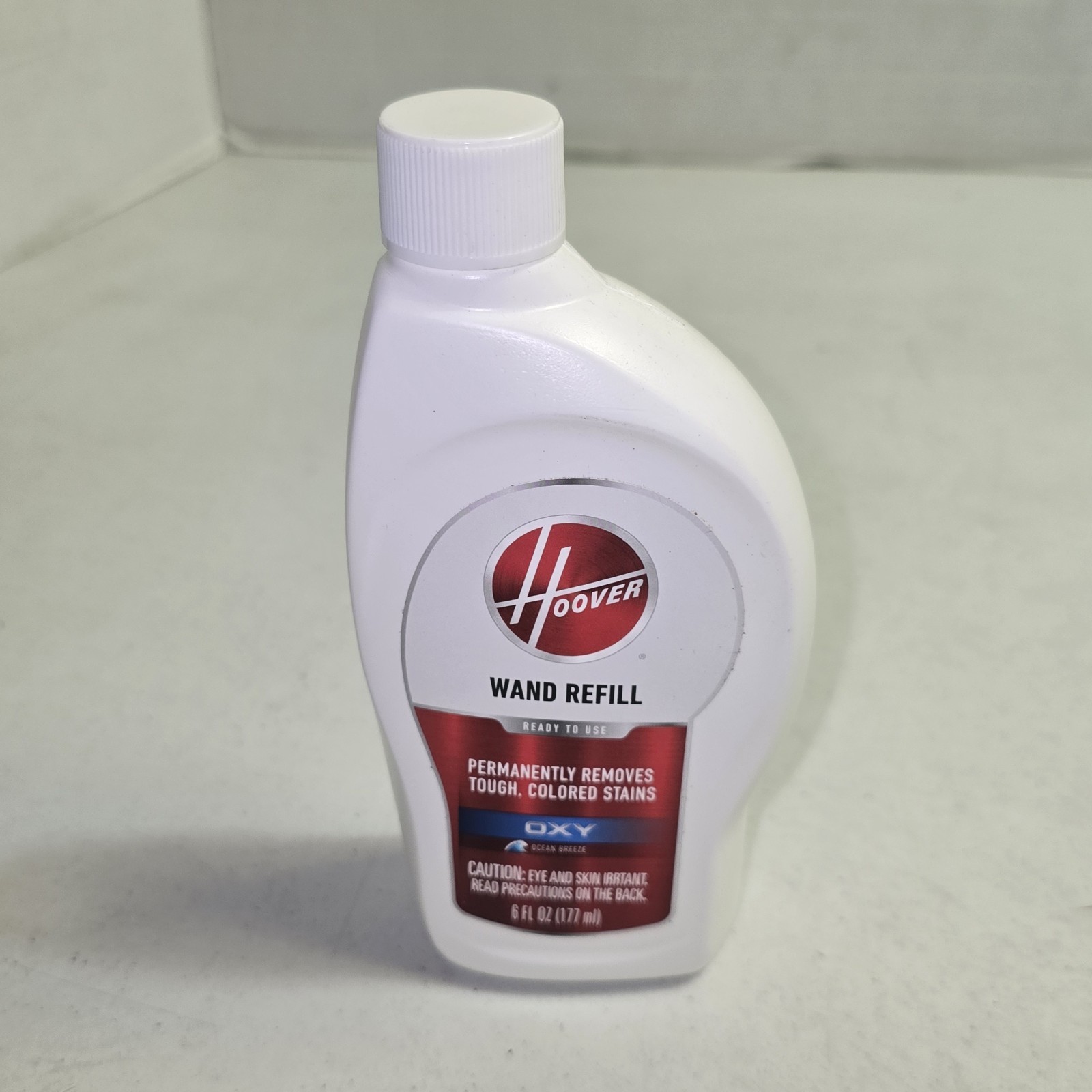 Hoover 2X Concentrated Oxy Carpet Cleaning Formula Ocean Breeze Scent 6 fl oz