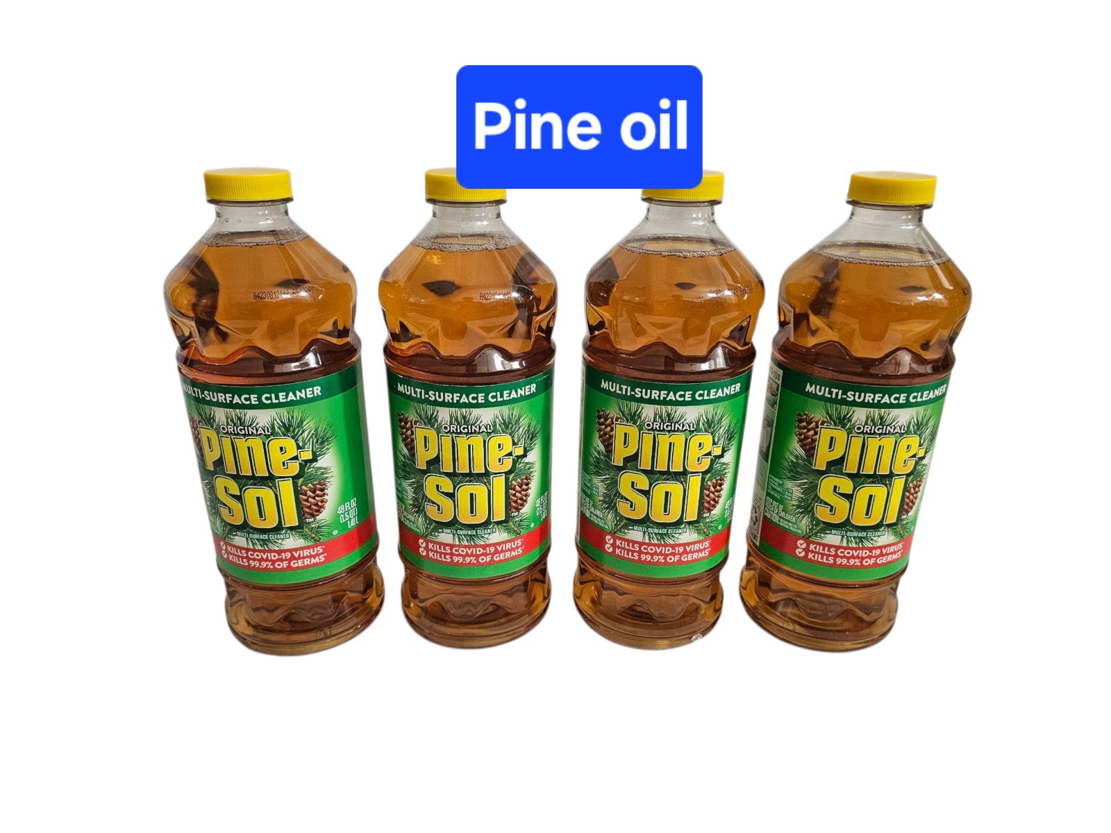 Pine Sol ORIGINAL Formula with PINE OIL Multi Surface Cleaner Lot X 4