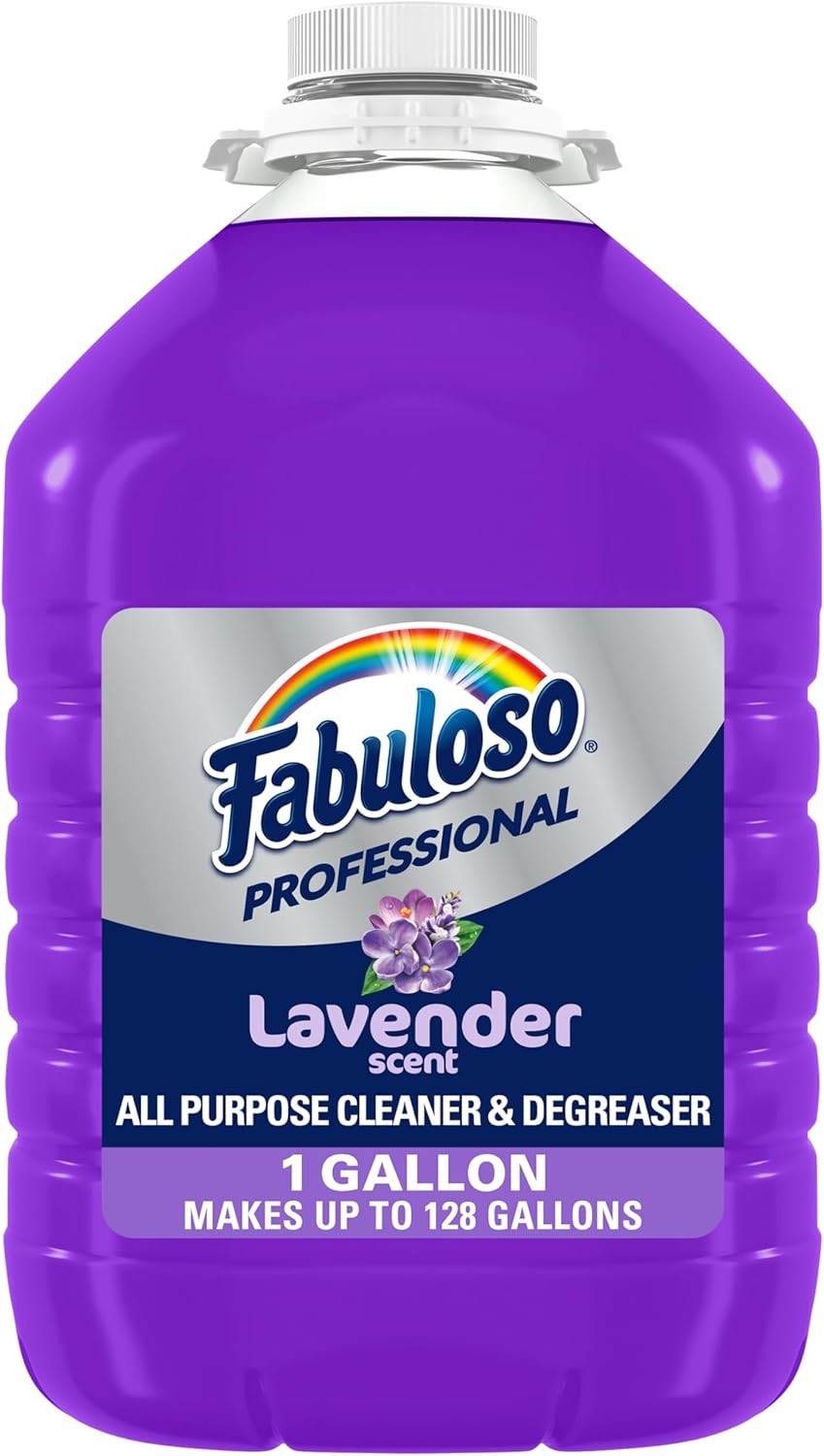 Fabuloso Professional All Purpose Cleaner & Degreaser – Lavender, 1 Gallon (Pack