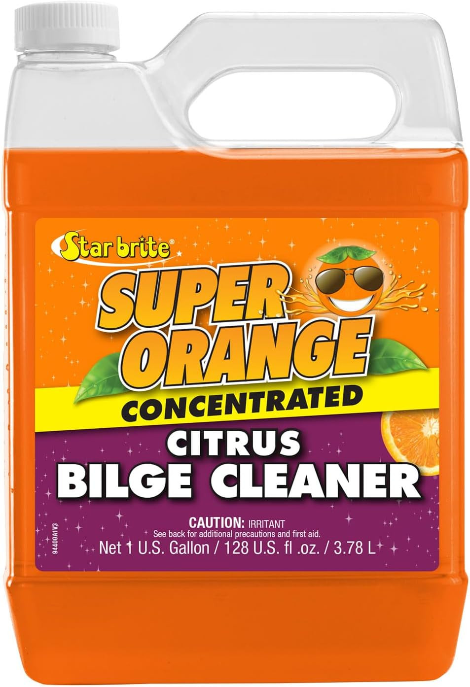 STAR BRITE Super Orange Citrus Bilge Cleaner – Biodegradable, Easy to Use – Pour
