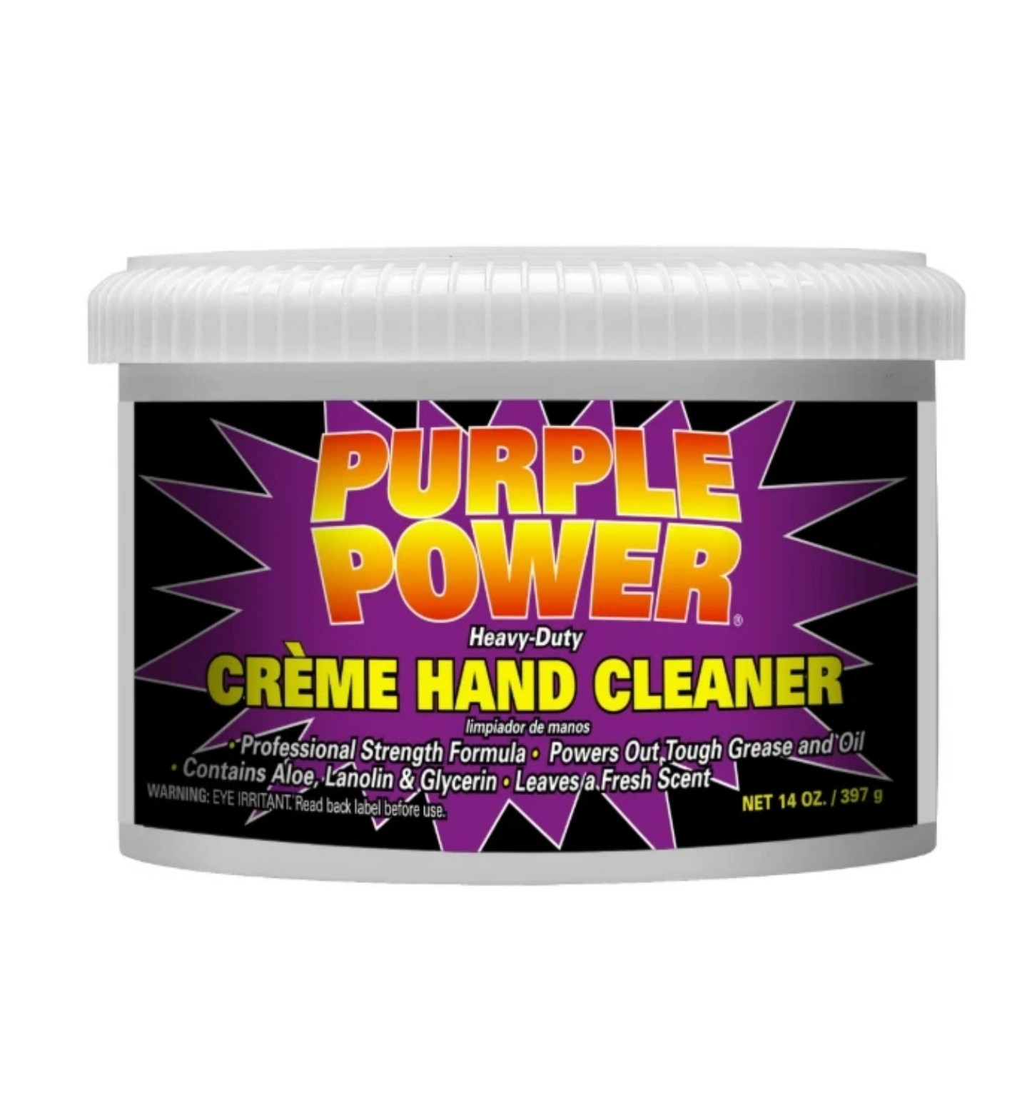 x4 – Purple Power Heavy Duty Creme Hand Cleaner 14 oz X4 Professional Degreaser