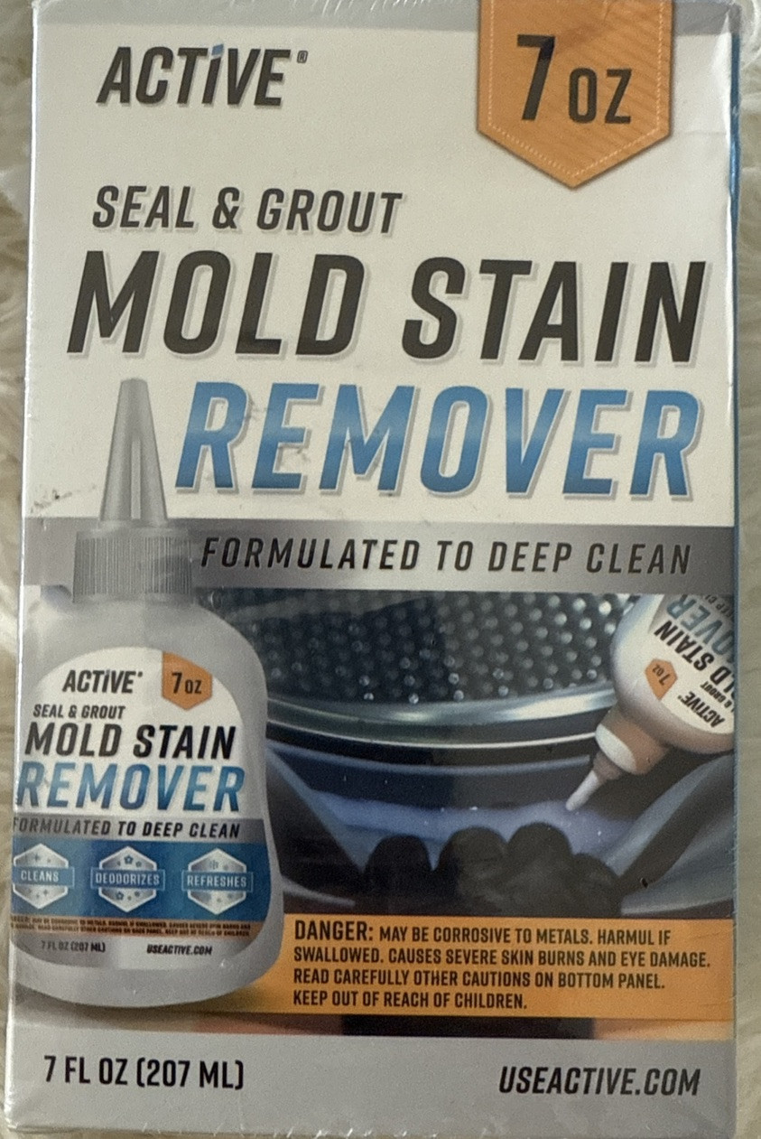 Active Seal & Grout Mold Stain Remover – 7 fl oz -NEW/SHIPS FREE