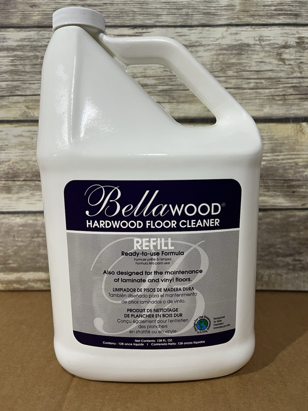 Bellawood Hardwood Floor Cleaner Refill 128oz Hardwood LaminateVinyl Maintenance