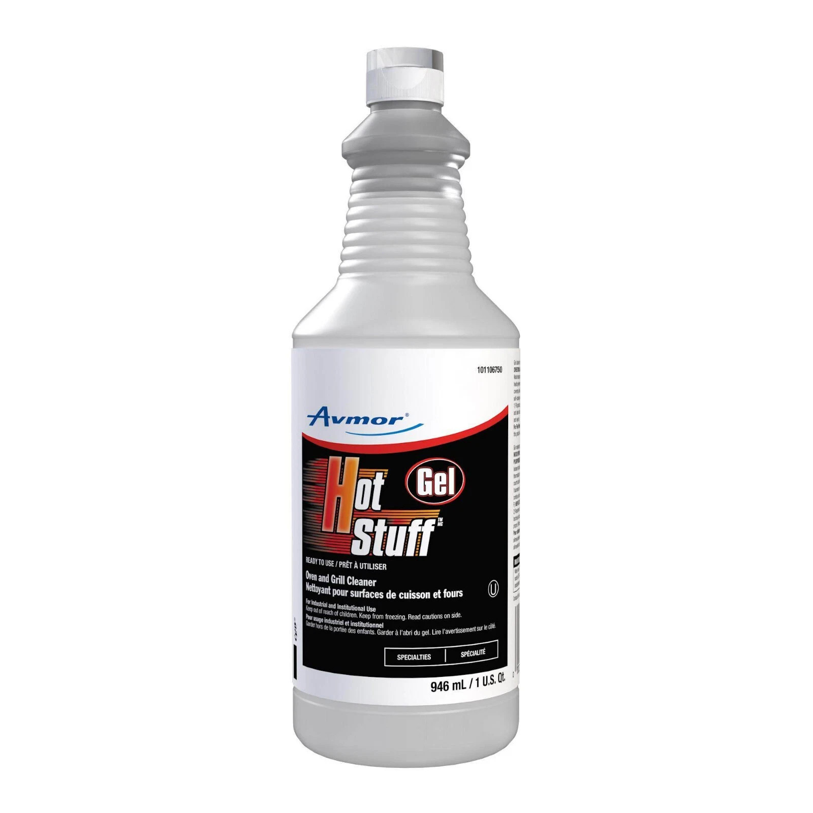Avmor Hot Stuff Gel Oven Cleaner Industrial (946ml) Heavy Duty New White Version