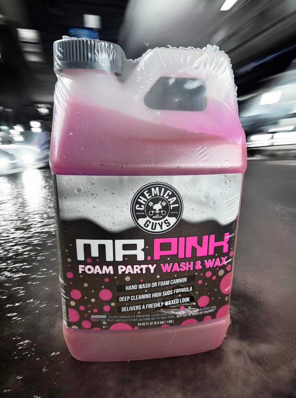 Chemical Guys Mr. Pink Foam Party Wash & Wax 64oz New Sealed