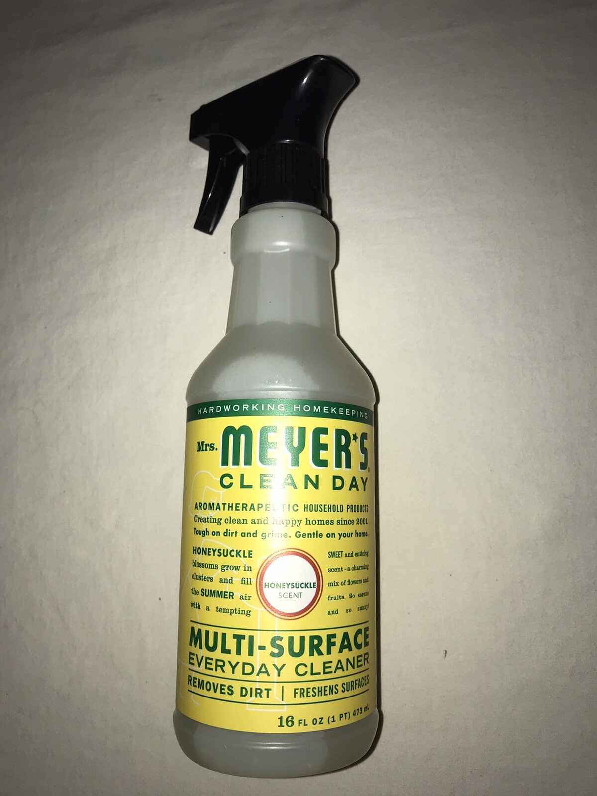 Mrs. Meyer’s Clean Day Multi-Surface Cleaner Honeysuckle-16oz **(Pack Of 6)**