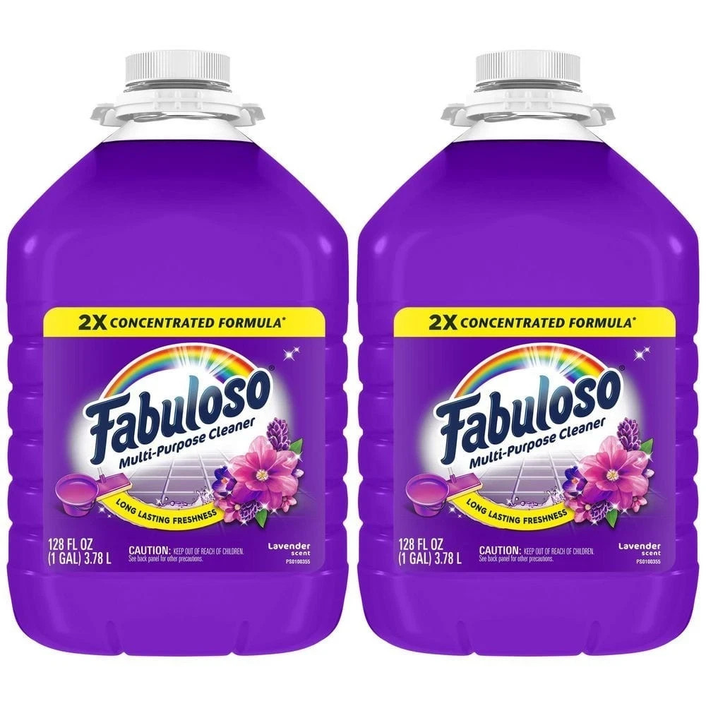 Fabuloso 2-Pack Lavender 128 oz 2X Concentrated All-Purpose & Floor Cleaner
