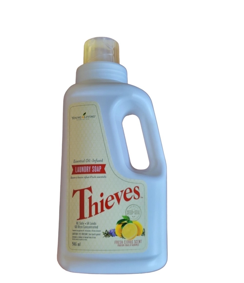 Young Living Thieves Laundry Soap (946 ml) – New – Free Shipping