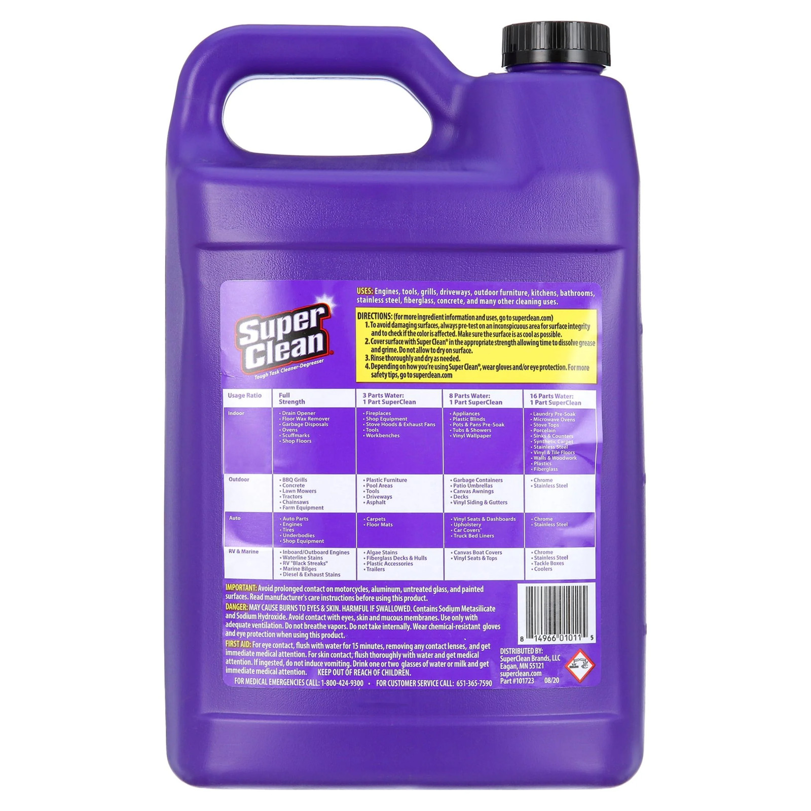 (2 Pack) Tough Task Cleaner-Degreaser – 1 Gallon | 128 Fluid Ounces