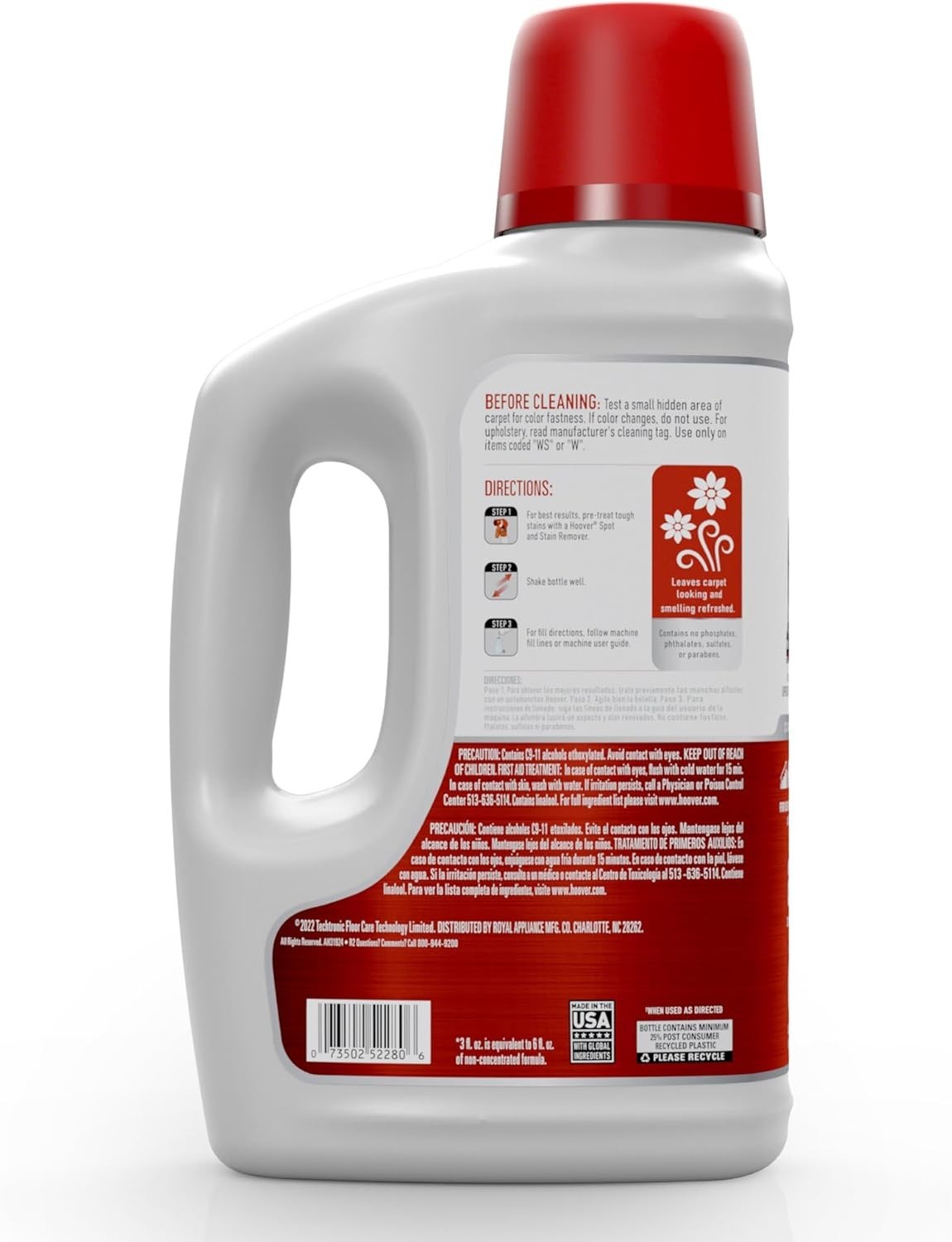 Hoover Renewal Deep Clean & Restore Carpet Cleaner Solution – 64 Fl Oz