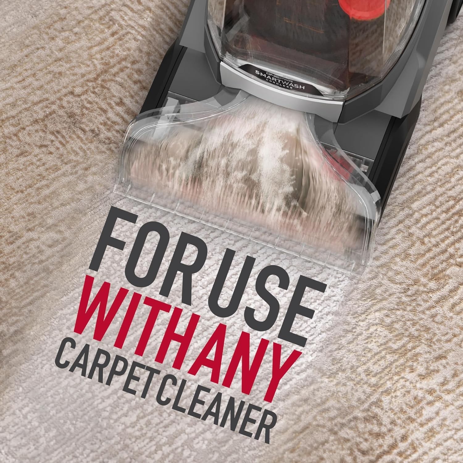 Hoover Renewal Carpet Cleaner Solution, 64 Oz., Fresh Meadows Scent, Everyday Ca