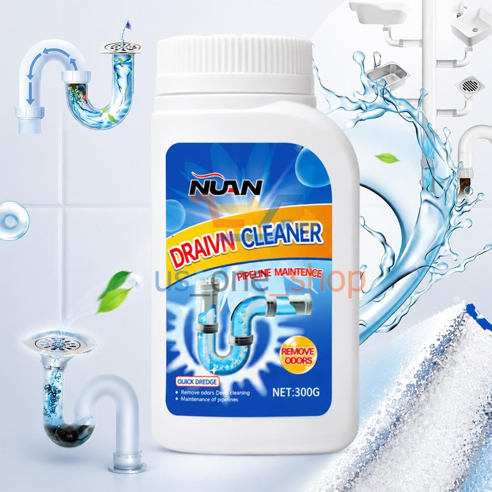 NUAN Powerful Sink and Drain Cleaner Pipe Dredging Agent For Toilet Bathroom A++