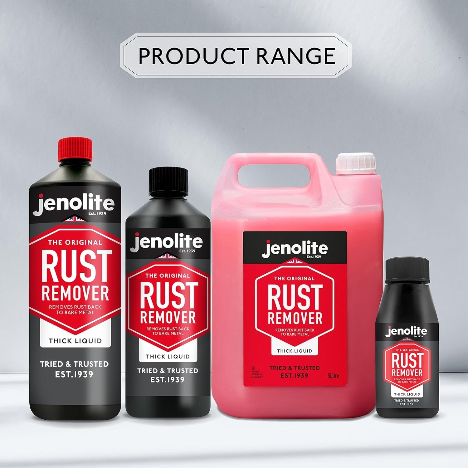Fast Acting Industrial Strength Rust Remover – 5oz No-Drip Liquid Formula