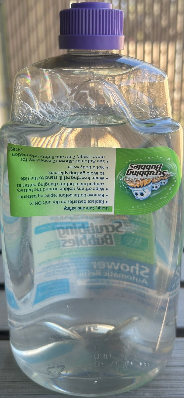 Scrubbing Bubbles Automatic Shower Cleaner Refill 34 oz New Glade Refreshing Spa
