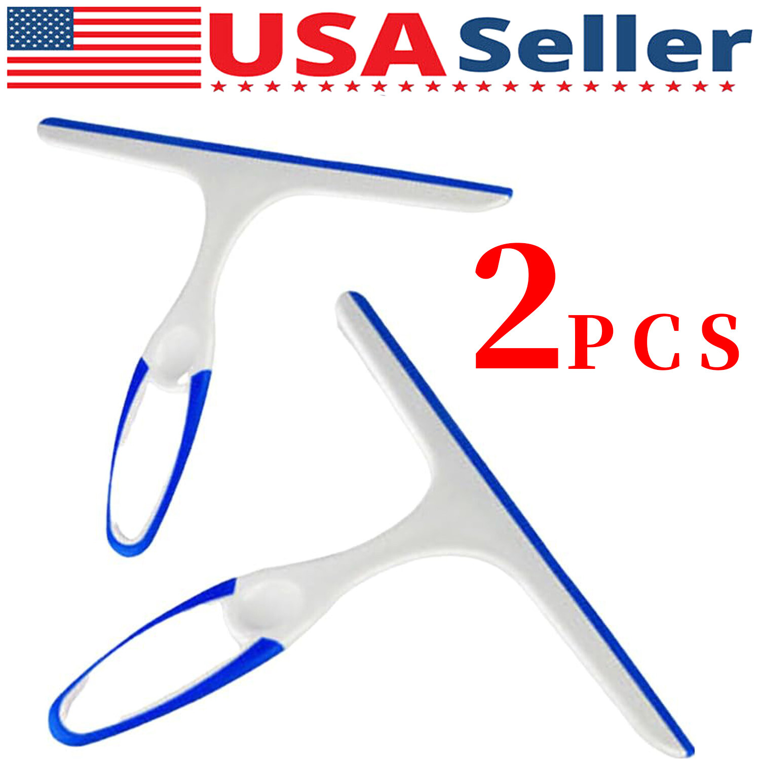 Window Mirror Car Windshield Squeegee Shower Glass Wiper Kitchen House Clean US