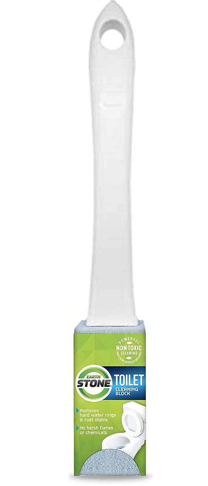 ToiletStone Cleaning Block with Handle, Environmentally Friendly Toilet Cleaner