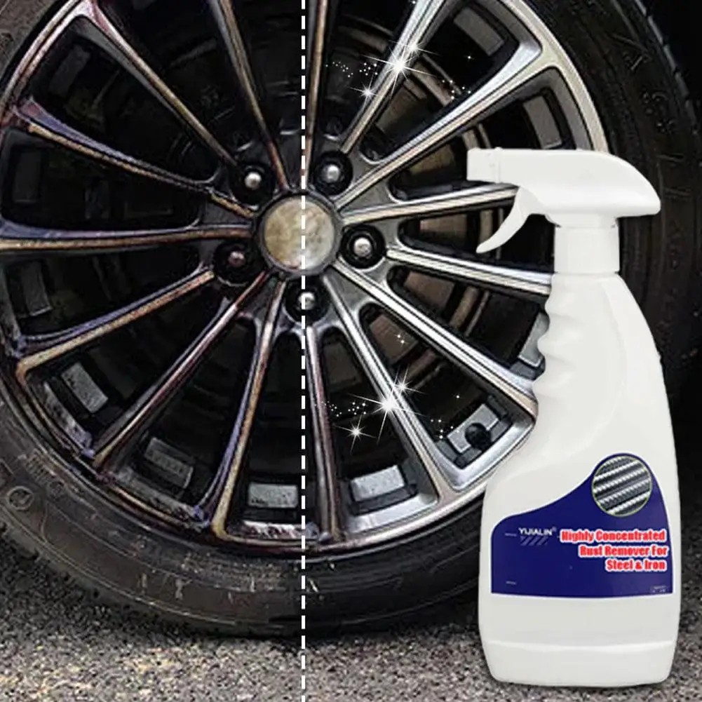 Industrial Rust Remover 120ml Highly Concentrated Fast Acting Steel Iron Cleaner