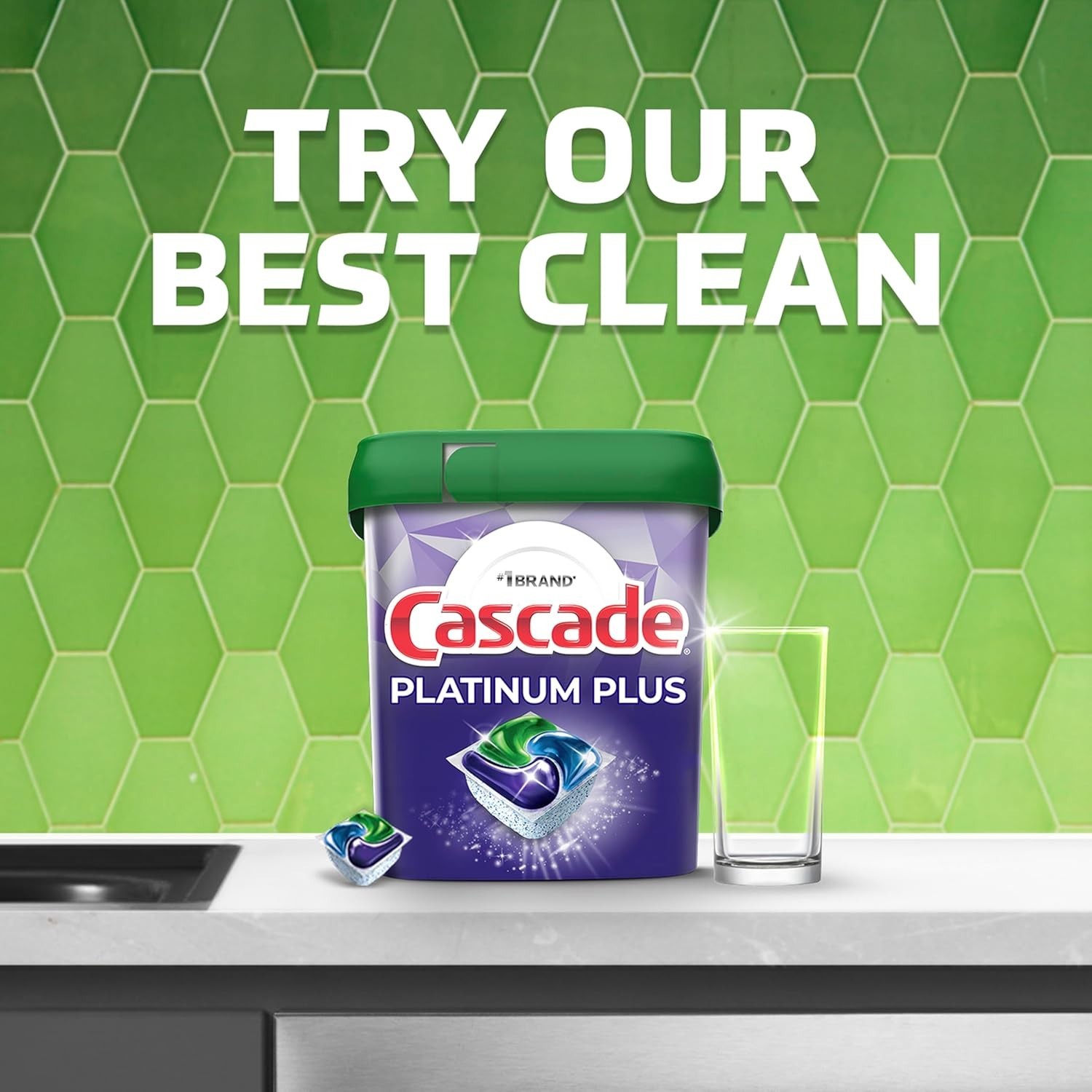 Cascade Complete 75 -fl oz Fresh Scent Dishwasher Detergent