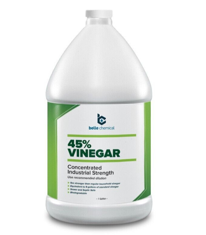 45% Pure Vinegar – Concentrated Industrial Grade (1-Gallon)