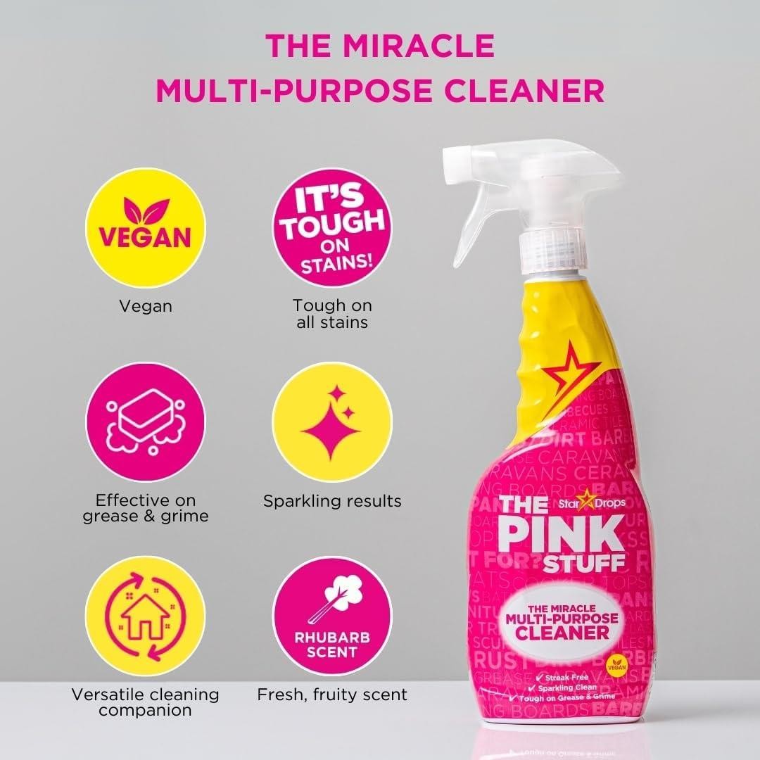 The Pink Stuff Multi-Purpose Cleaner, 25.4oz Spray – 82382