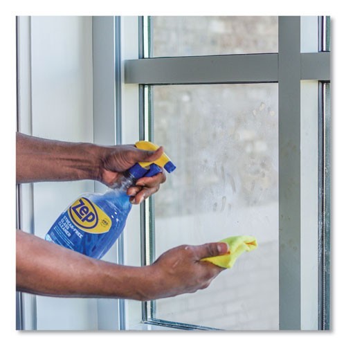 Zep Commercial Streak-Free Glass Cleaner, Pleasant Scent, 32 oz Spray Bottle