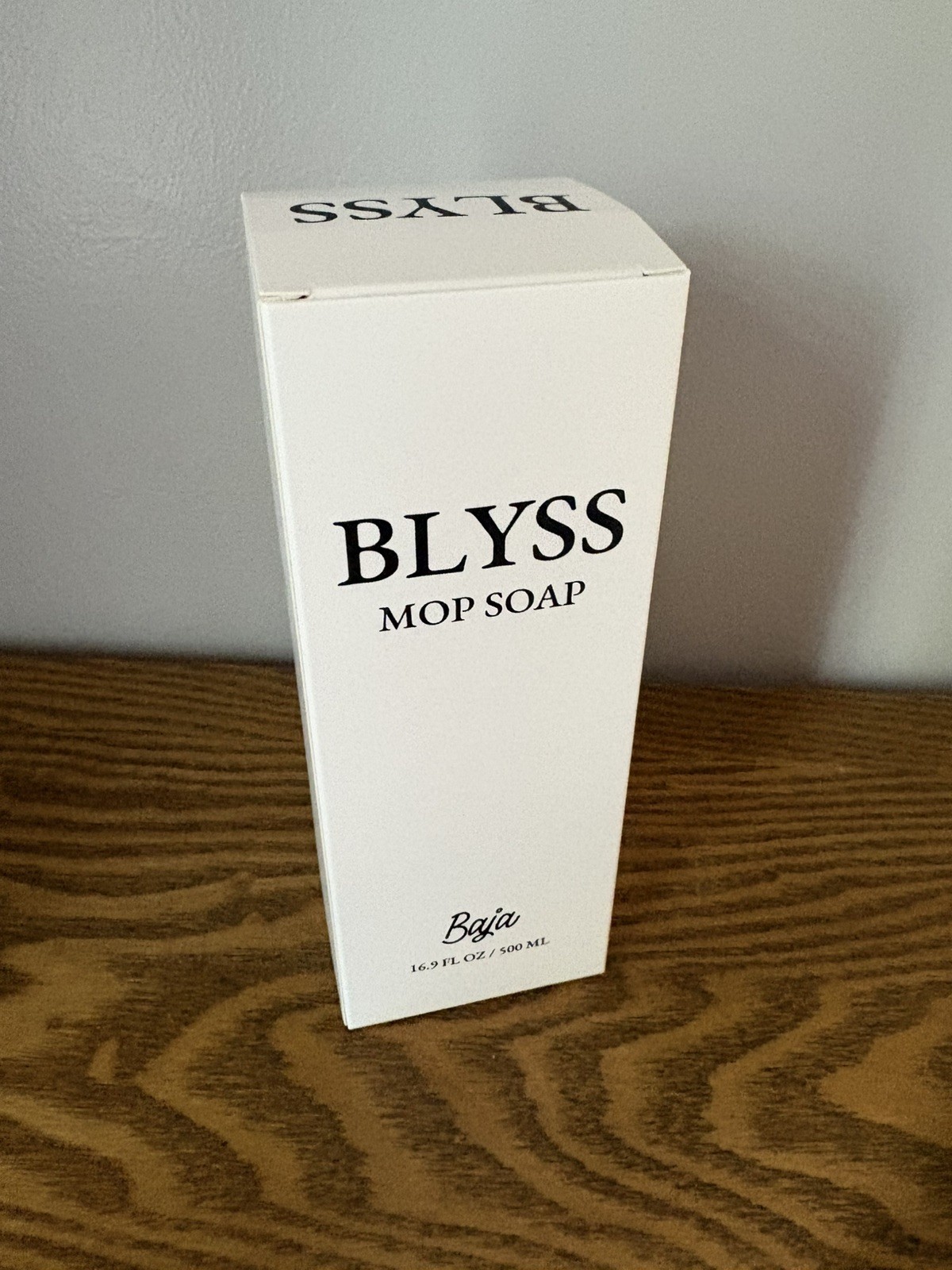 Blyss Mop Soap Baja 16.9 FL OZ. Concentrate Non-Toxic, Deep Cleaning