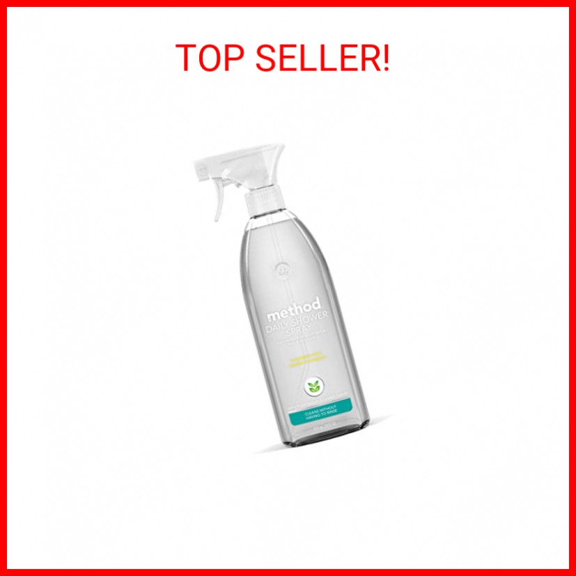 Method Daily Shower Spray Cleaner, Eucalyptus Mint, For Showers, Tile, Fixtures,