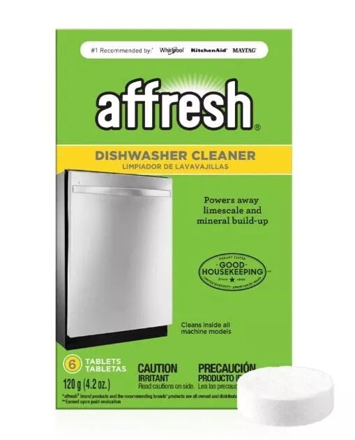 TWO BOXES Affresh W10549851 Dishwasher Cleaner 6 Tablets In Each Box 12 TOTAL