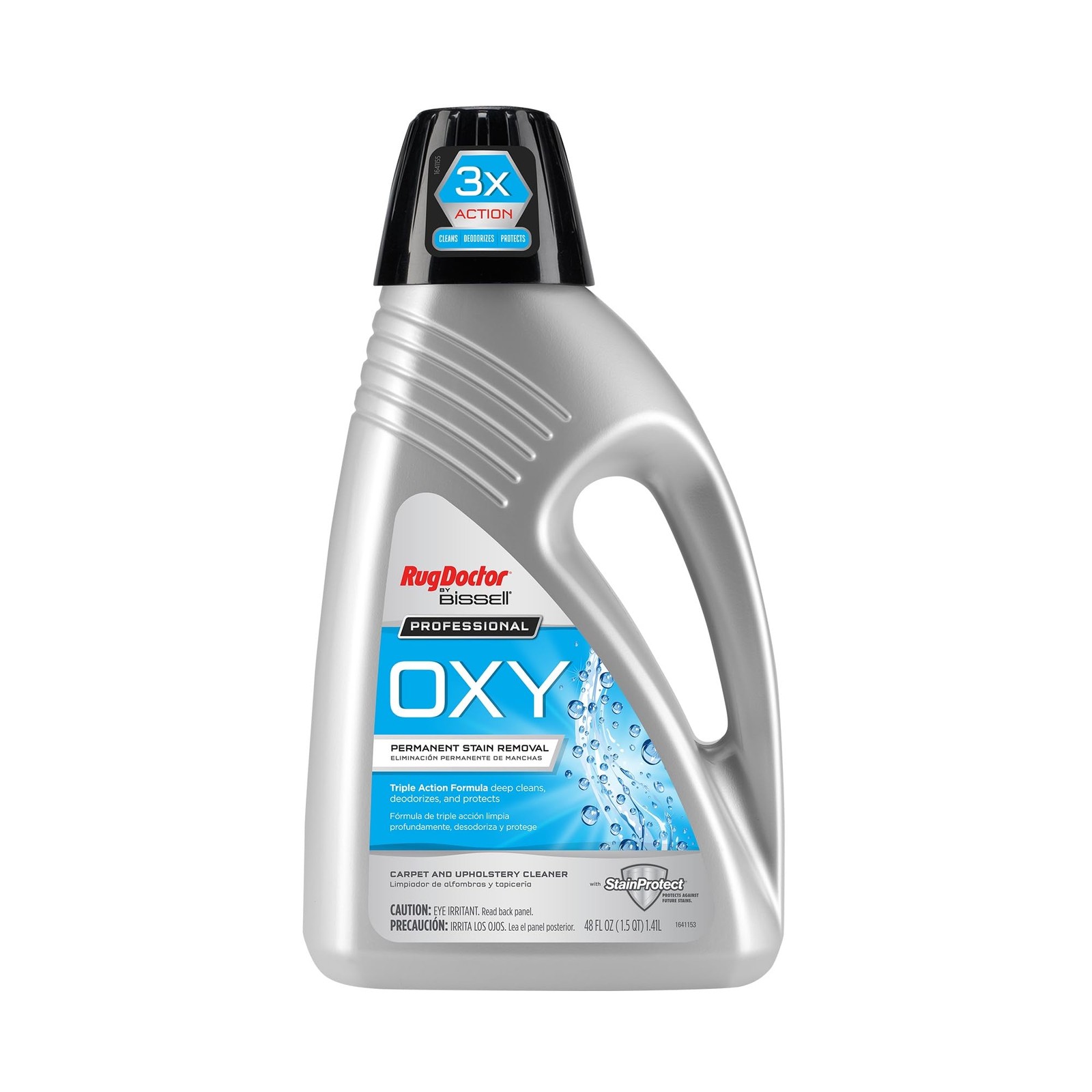 Professional Triple Action Oxy Deep Carpet Cleaner 48oz for Stains & Odors