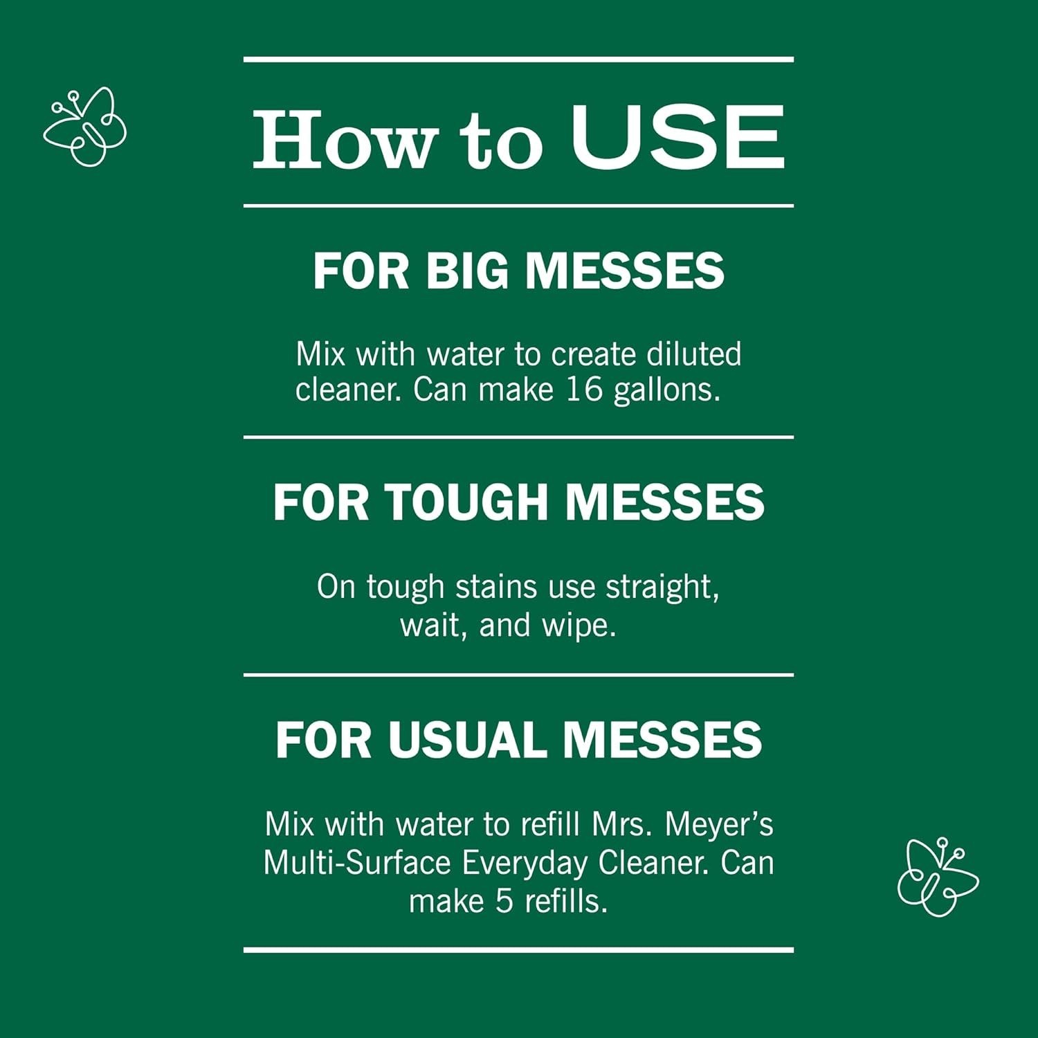 Mrs. Meyer’s Multi-Surface Cleaner – Honeysuckle Scent, 32 Fl Oz , Biodegradable
