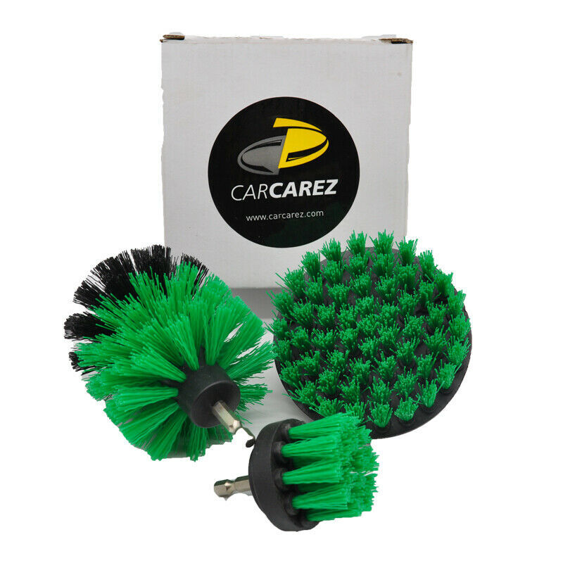 3-Pack Brush Set Power Kit Scrubber Drill Attachments For All type of Cleaning