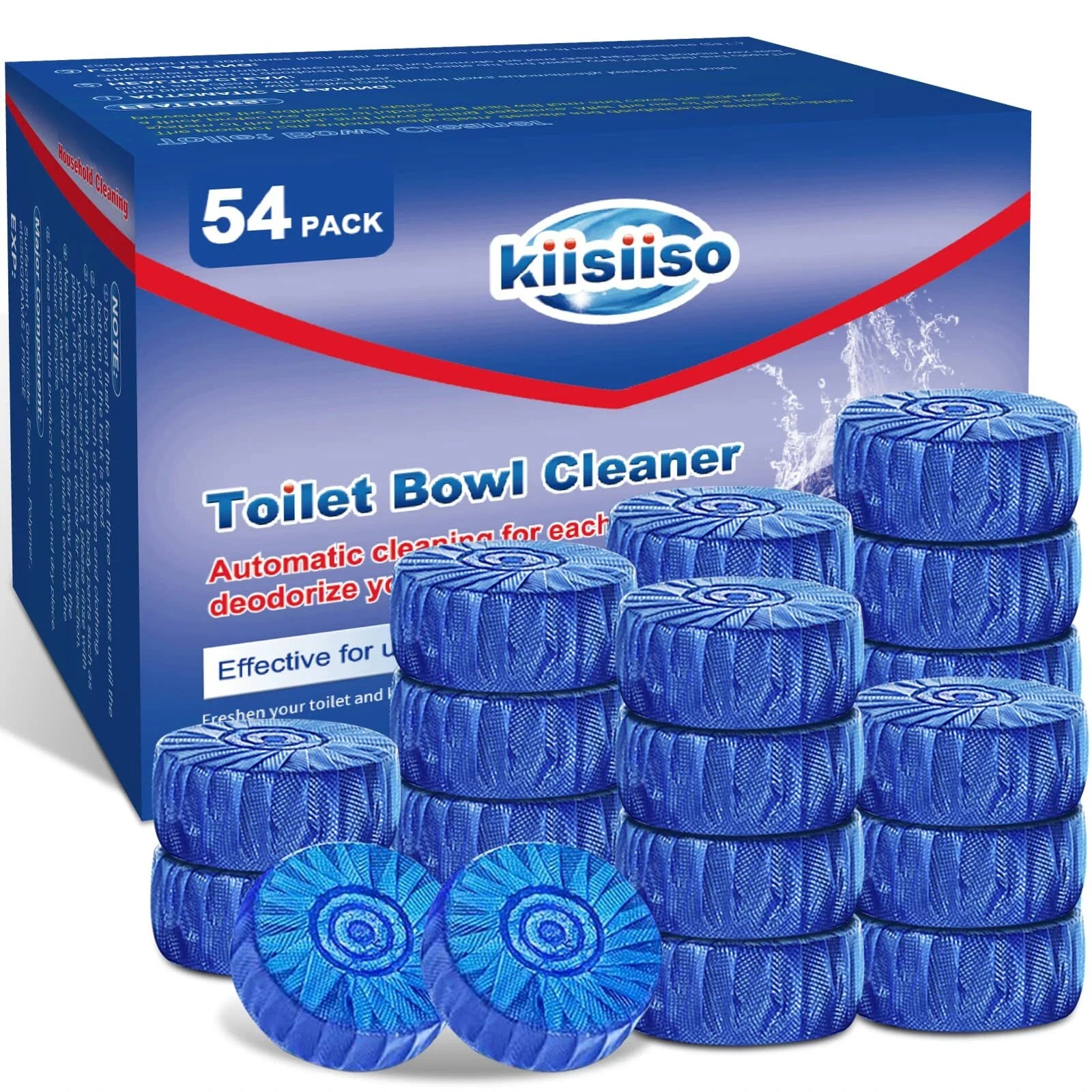 Multipurpose Bathroom Cleaners 54 Pack Commercial & Household Toilet Bowl Cleane