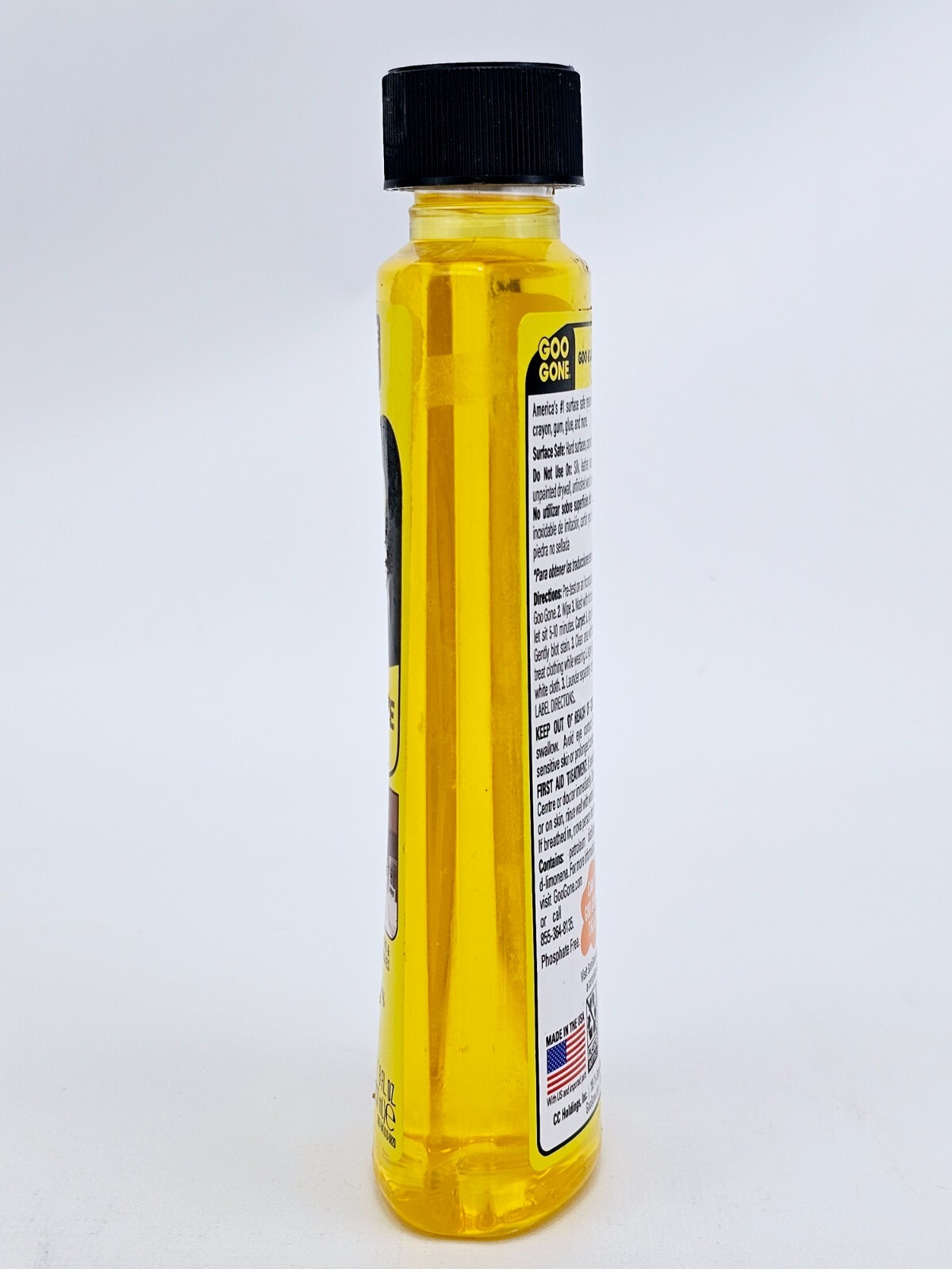 Magic Goo Gone Adhesive Remover Citrus Solvent Removes Gum Grease Tar 8oz Lot 2