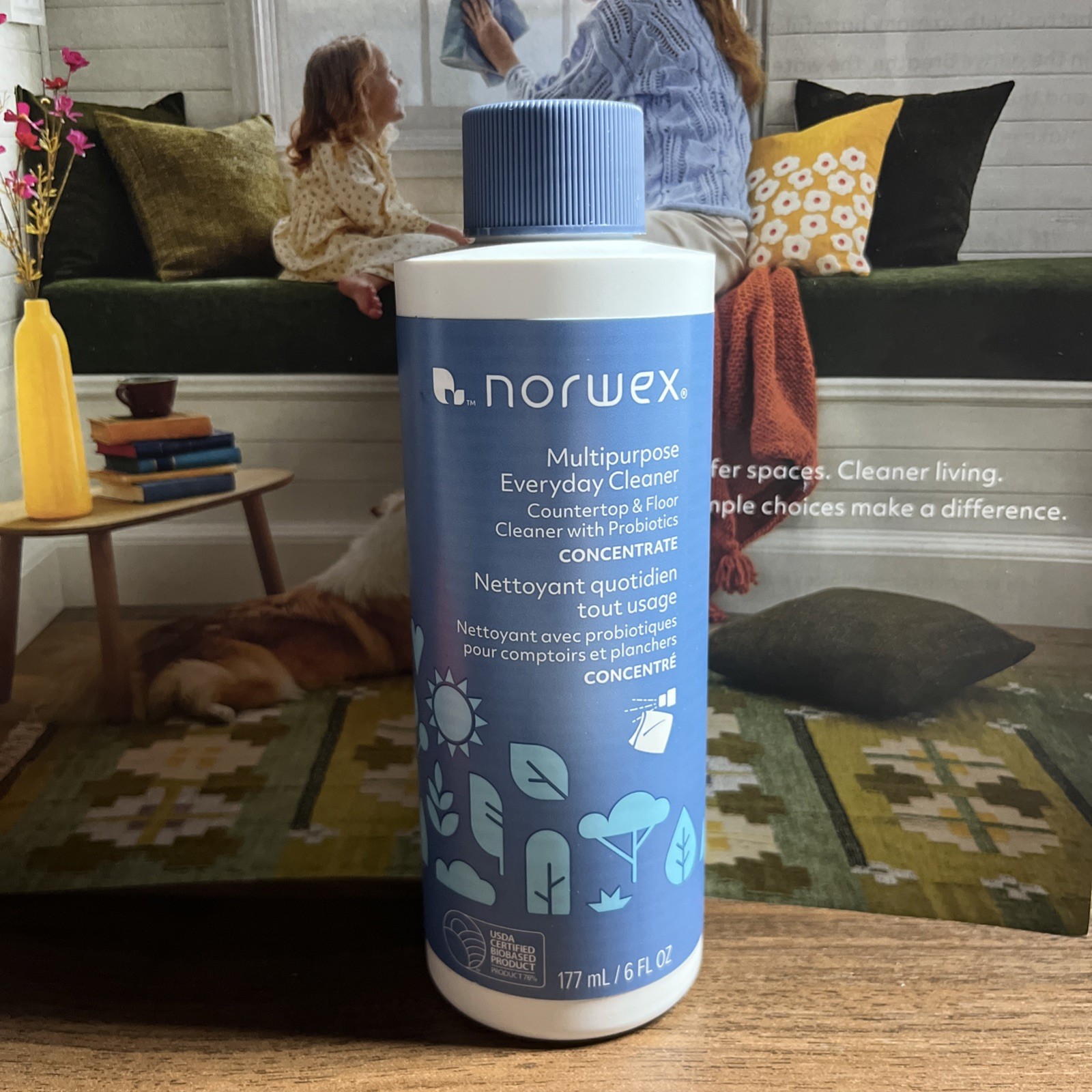 Norwex Multipurpose Everyday Cleaner Probiotics Countertop Floor Concentrate