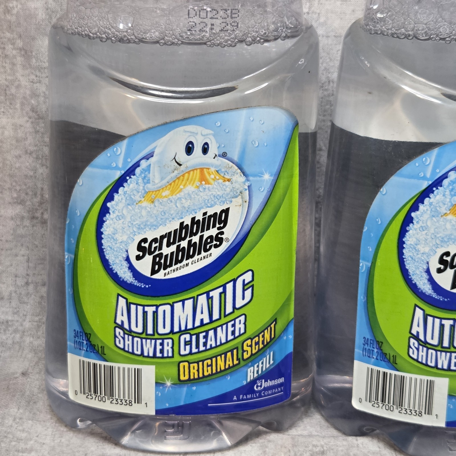Scrubbing Bubbles Automatic Shower Cleaner Dual Kit with 2 Refills New Open Box