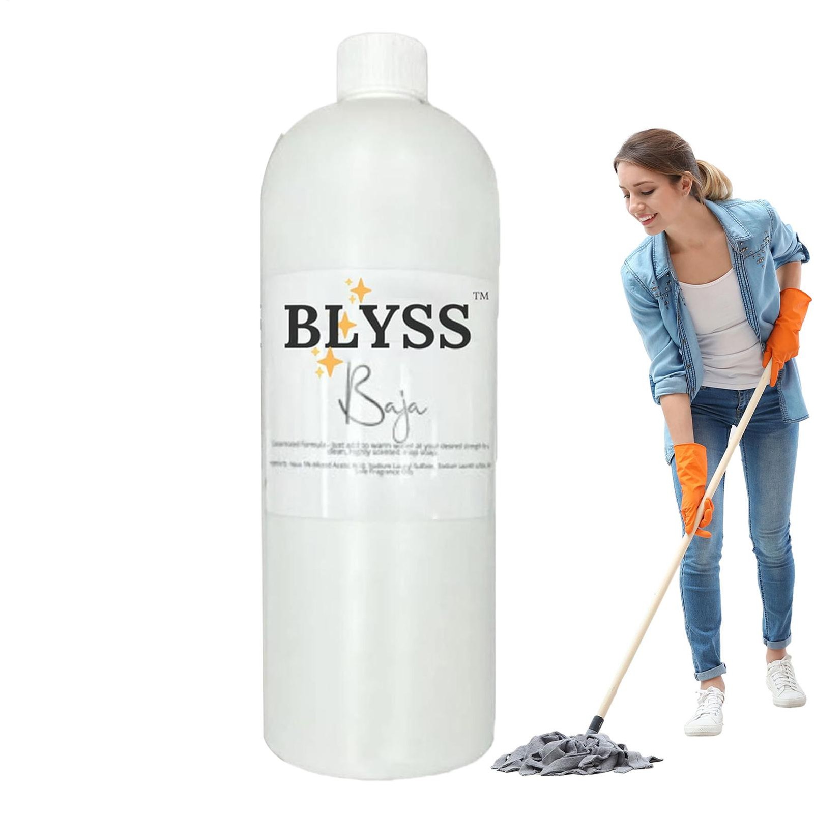 Mop Cleaning Soap 120ml Blyss Mop Soap Highly Scented Cleaning Liquid For Floor