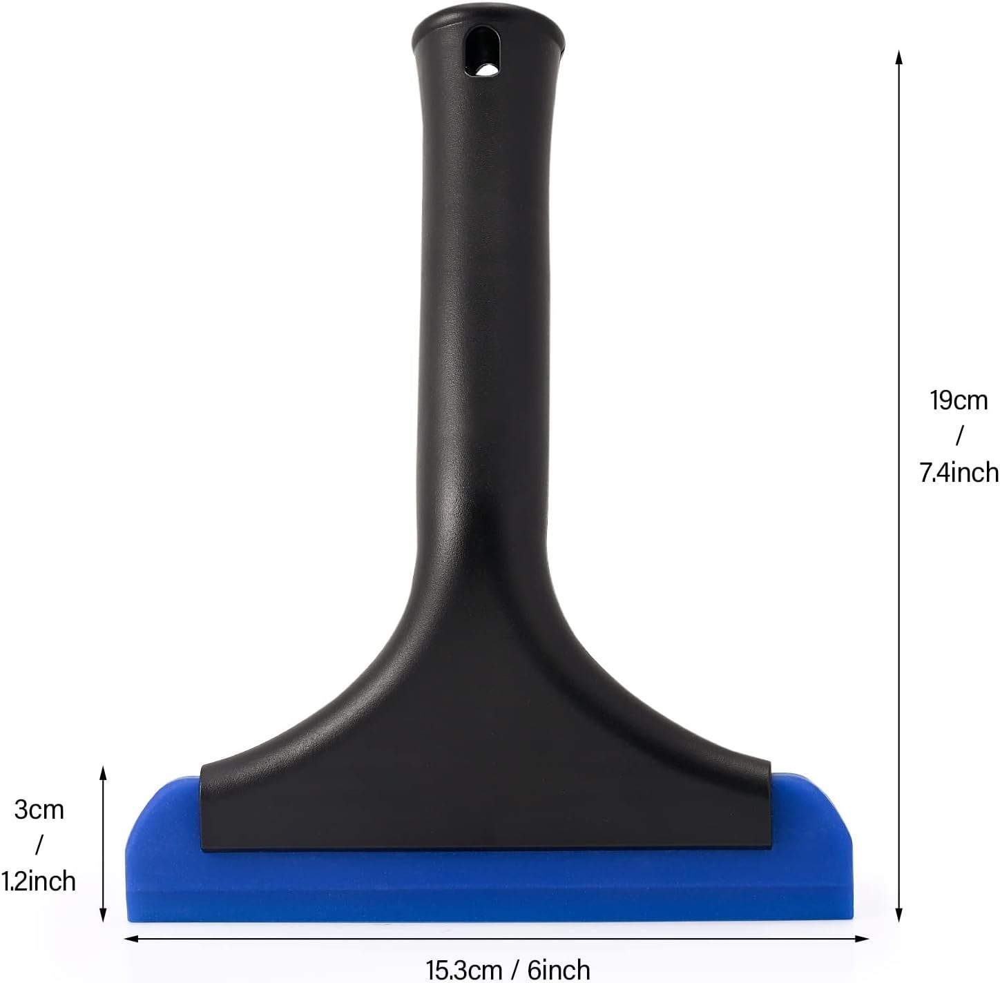 Small Silicone Squeegee Window Shower Squeegee Tool,Auto Water Blade for Car