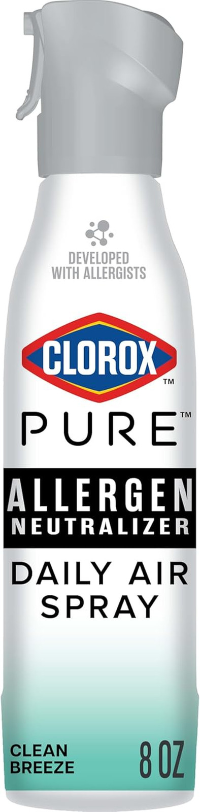 PURE Allergen Neutralizer Daily Air Spray, Clean Breeze, 8 Ounces