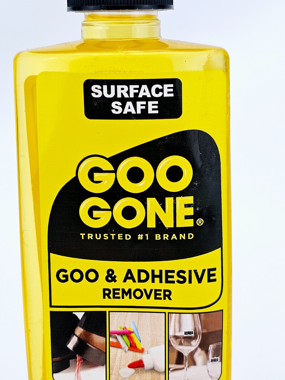 Magic Goo Gone Adhesive Remover Citrus Solvent Removes Gum Grease Tar 8oz Lot 2