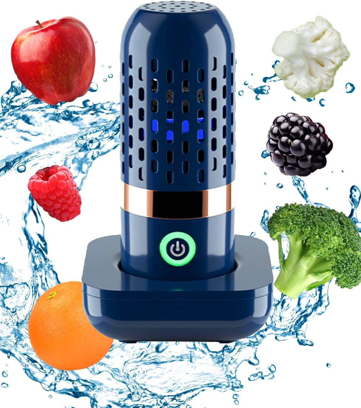 Vegetable and Fruit Cleaner Machine, Purified Water-Proof Fruit Cleaning Device