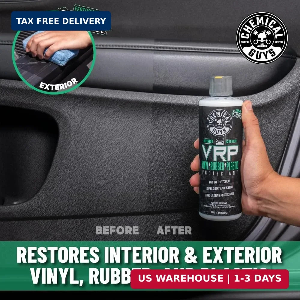 Chemical Guys VRP Vinyl, Rubber and Plastic Protectant, Super Shine Dressing for