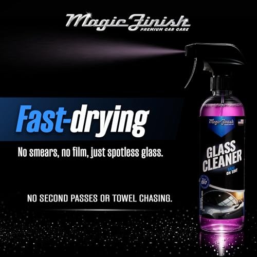 Car Glass Cleaner (16 fl oz) – Ammonia-Free Window 16 Fl Oz (Pack of 1)
