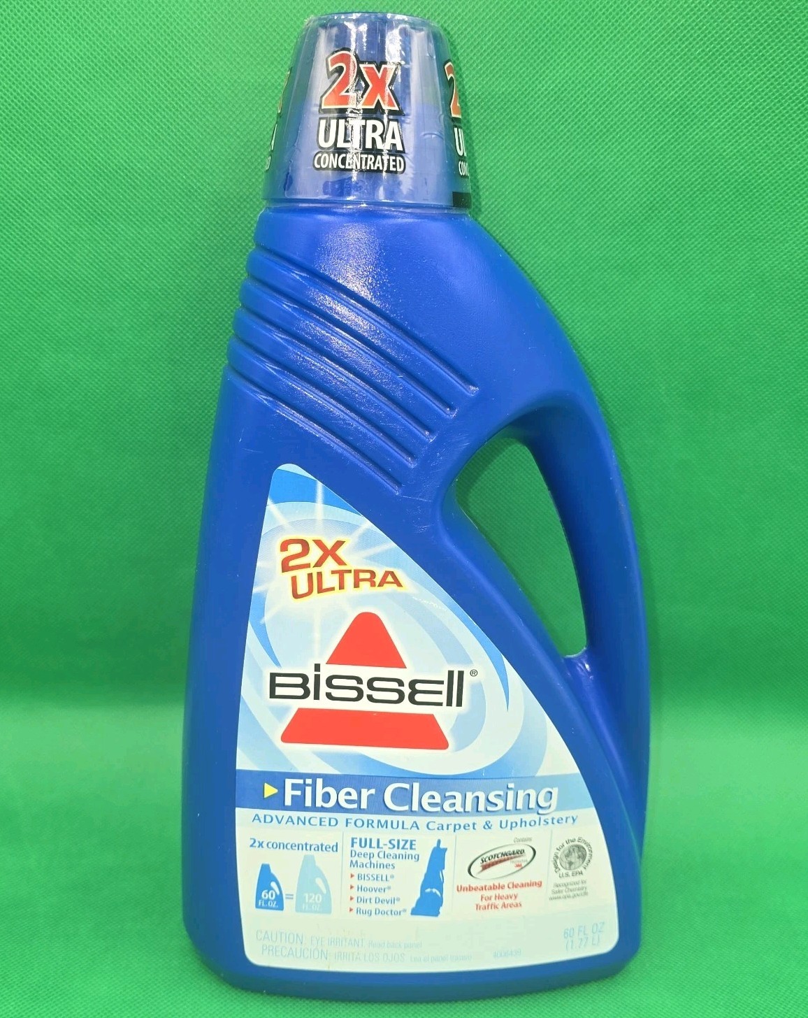 BISSELL FIBER CLEANSING FORMULA FOR DEEP CLEANING MACHINE 60oz CARPET/UPHOLSTERY